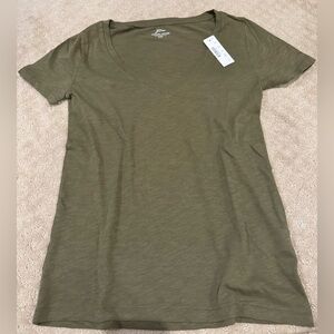 J Crew Cotton Women’s V-Neck T-shirt, size XXS